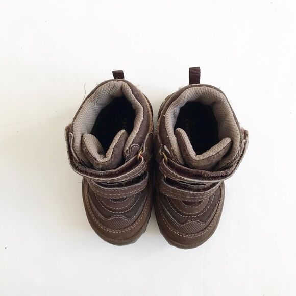 Goex brown Geox Tex  boots EUC size (22) 6.5 - Picture 3 of 7